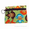 Kids'/Cute Monkey Coin Purse with Zipper Front for Easy Access, Perfect for Kids